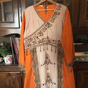 Vintage Israeli Beaded Kaftan